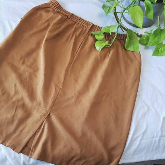 Requirements Dresses & Skirts - Mustard Yellow High Waisted Skirt